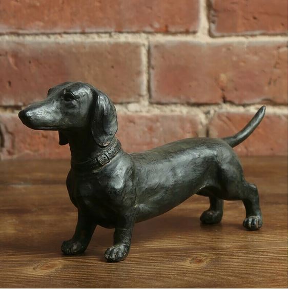 Dachshund Statue Garden Decor-Yard Lawn Resin Dog Sculpture Dachshund Statue Garden Decor-Yard Lawn Resin Dog Sculpture